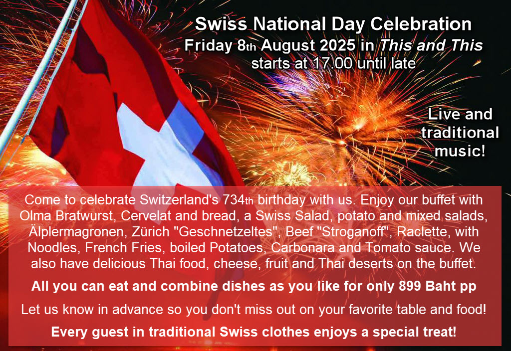 Swiss National Day Celebration